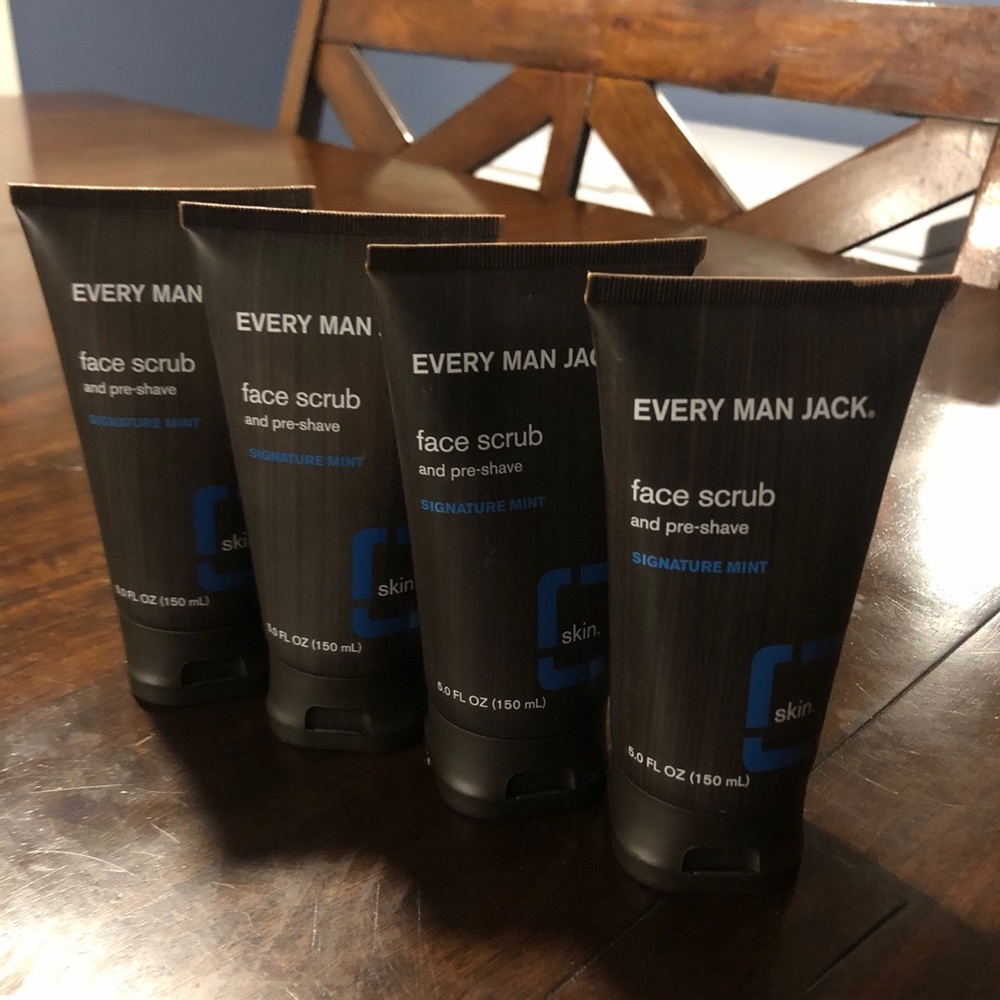 (4) Every Man Jack face scrub